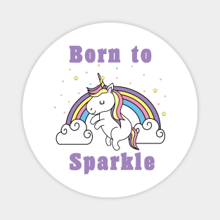 Born to Sparkle Magnet